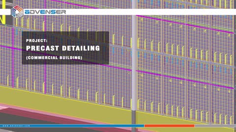 Precast Detailing Case Study - Commercial Building, Australia