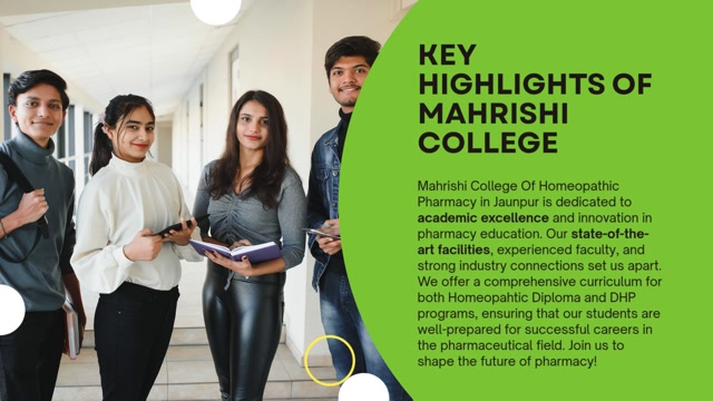 Best Homeopathic College in Jaunpur - Mahrishi College of Homeopathic Pharmacy