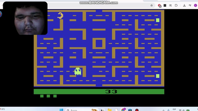 pac man en atari2600 pero si me muero en juego el  video terminal grabar
