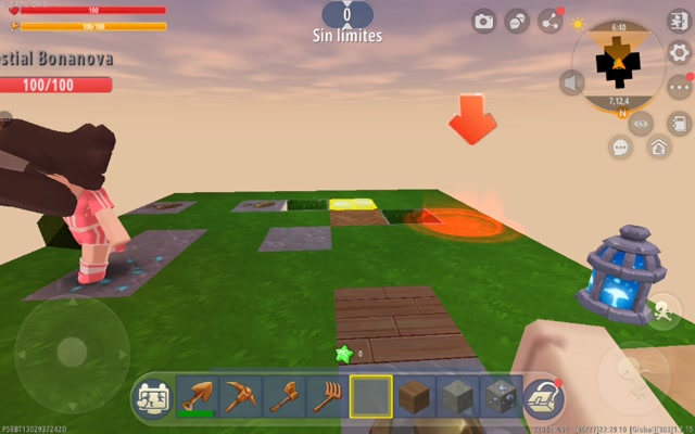 Juegando mini world #1