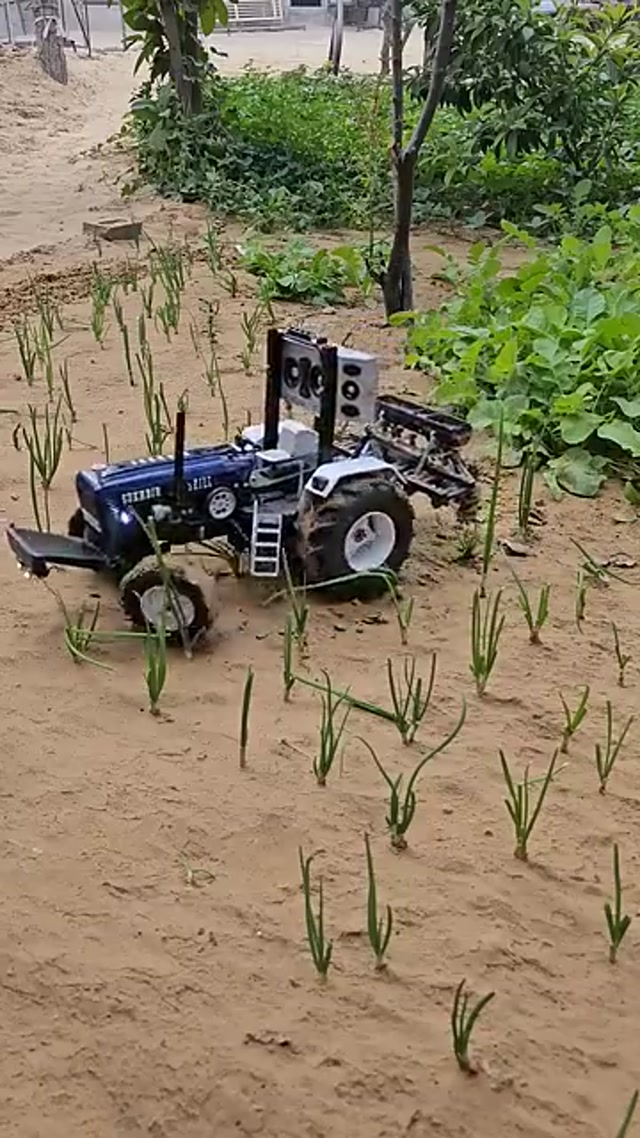 Mini Tractor Project in Action 🚜 | Powerful Farming Machine Demo