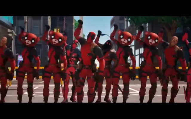 Deadpool bye-bye bye