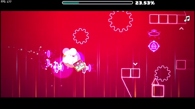 MOVE DAT B00TY GAMEPLAY GEOMETRY DASH 