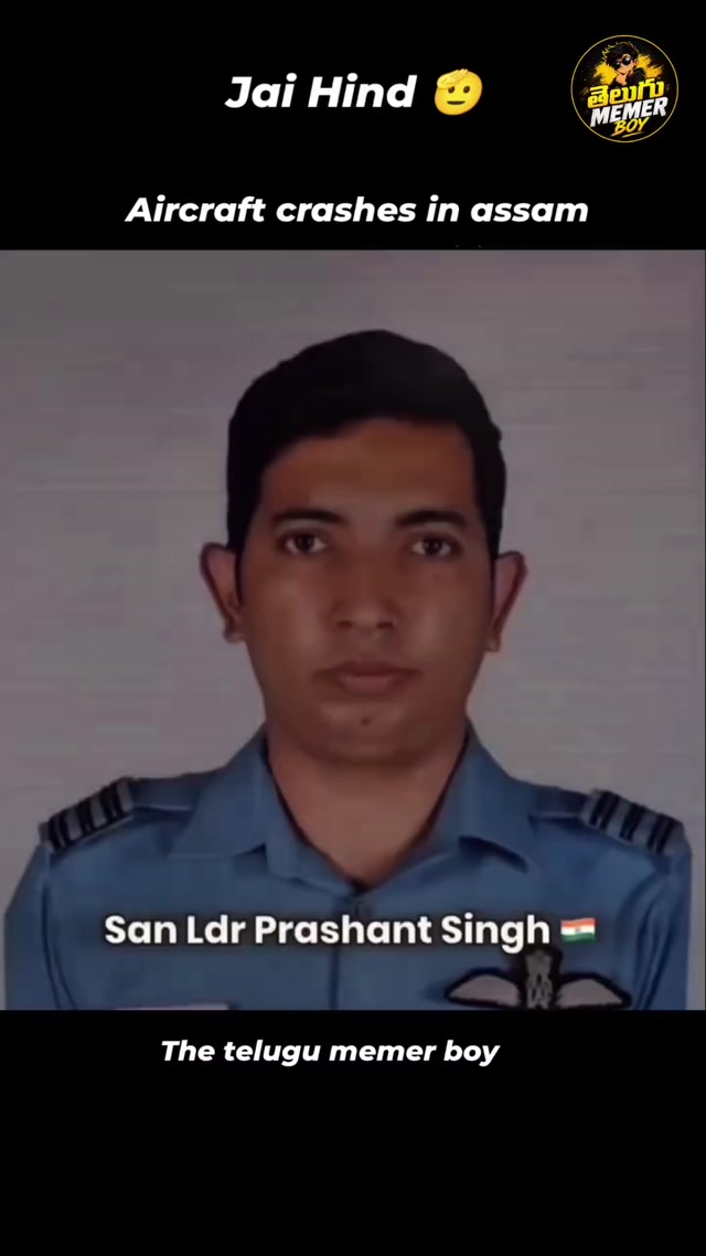 Aircraft crasha in Assam 