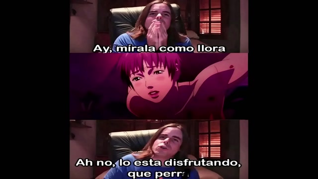Oh, look at her crying - English