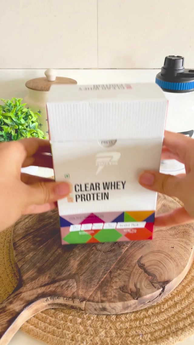 How to Make a Refreshing Clear Whey Protein Drink with Coconut Water