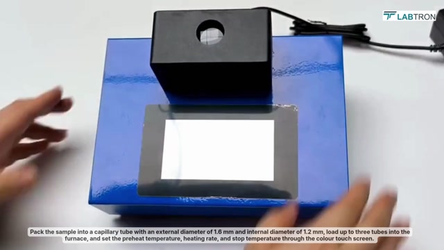 Labtron Melting Point Apparatus LDMP-A12: Touch screen melting point apparatus for pharma & chemical labs.