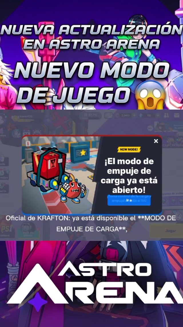 New game mode in Astro Arena