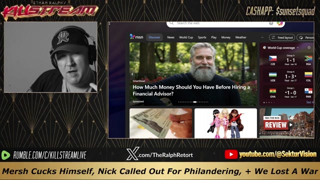 ethan ralph killstream june 18th, 2026 part 1
