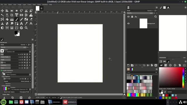 lines in gimp