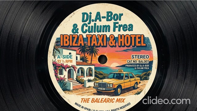 Dj.A-Bor, Culum Frea - Ibiza Taxi & Hotel (The Balearic Mix) [Catstar Recordings]