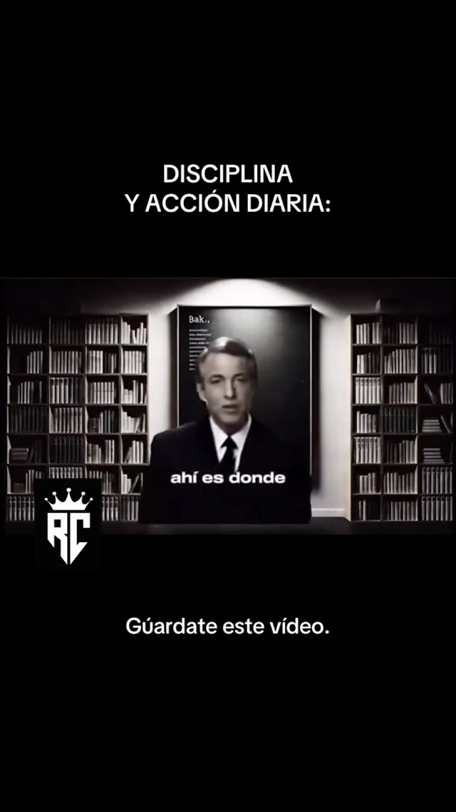 La disciplina crea oportunidades invisibles.