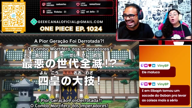 React de One Piece EP 1023 ao 1032