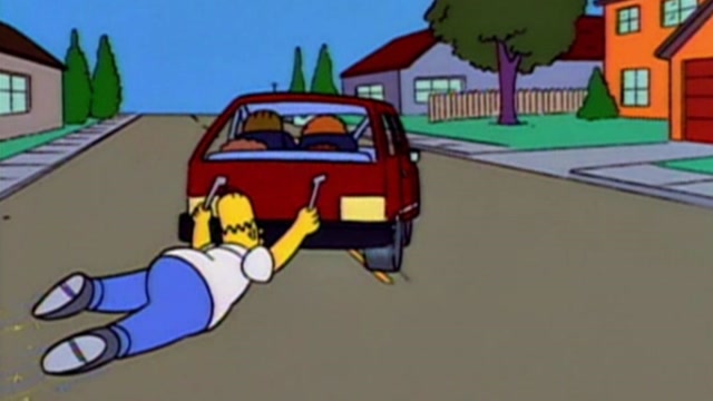 Isolated Music Only Edit - Homer Chases The Flanders (Homer Loves Flanders)