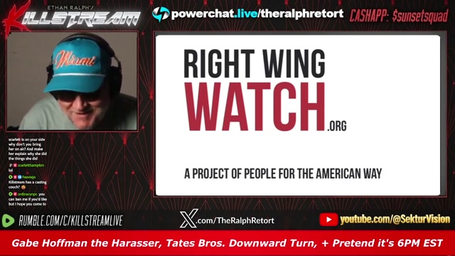 KILLSTREAM： Gabe Hoffman The Harasser, Tates Bros. Downward Turn, + Pretend It's 6 PM EST