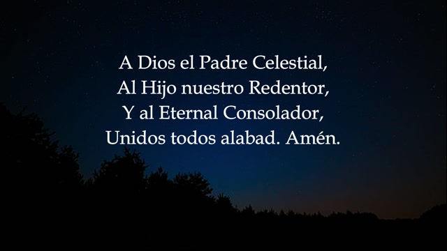 624 - A Dios el Padre celestial (La Doxología)