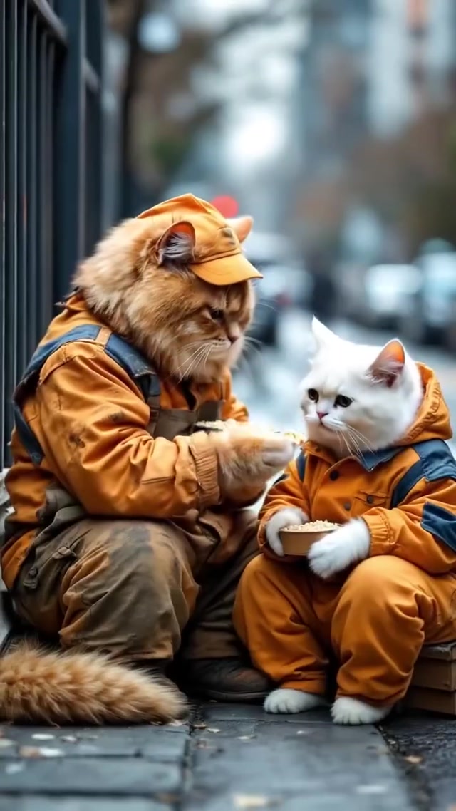 Harsh cat life!