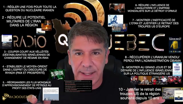 Radio Québec - Trump et la guerre de Schrödinger contre l'Iran