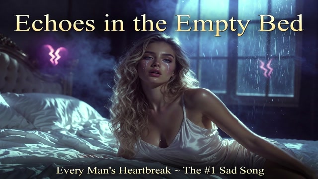 Echoes in the Empty Bed - Most Heartbreaking Sad Love Song 2026 💔 | Viral Emotional Ballad Every Man Feels