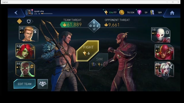 Fight 12 Resource Mission -Injustice 2 Mobile