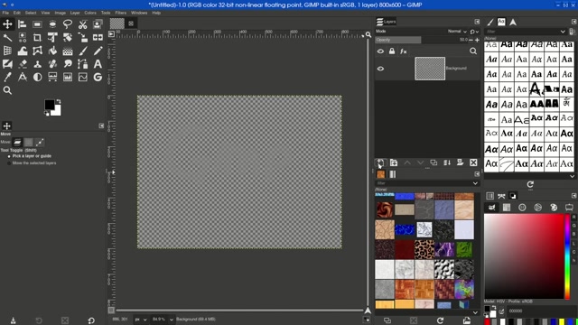 How to hide transparency in editing rGIMP