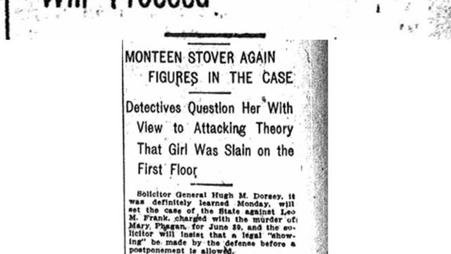 Monday, 23rd June 1913 Solicitor Will Fix Frank Trial for June 30