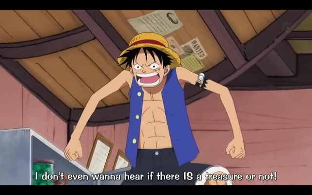 Usopp asks about one piece and Rayleigh challenges Luffy(720P_HD)