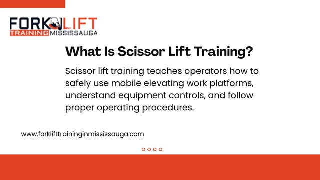 Trusted Scissor Lift Training Mississauga for Skilled Equipment Operators