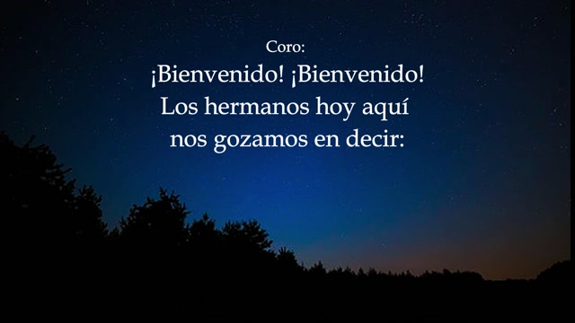 635 - ¡Bienvenido!